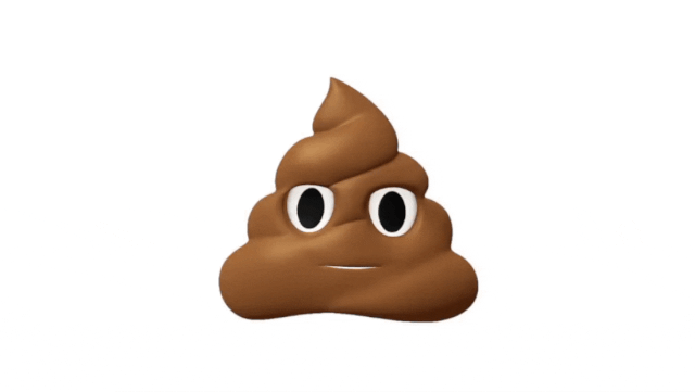 gif of poo emoji